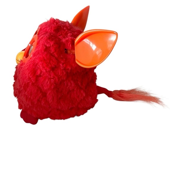 Vintage Furby 2012 - Bright Orange Red Edition - Hasbro Interactive Toy Plush - Picture 10 of 10